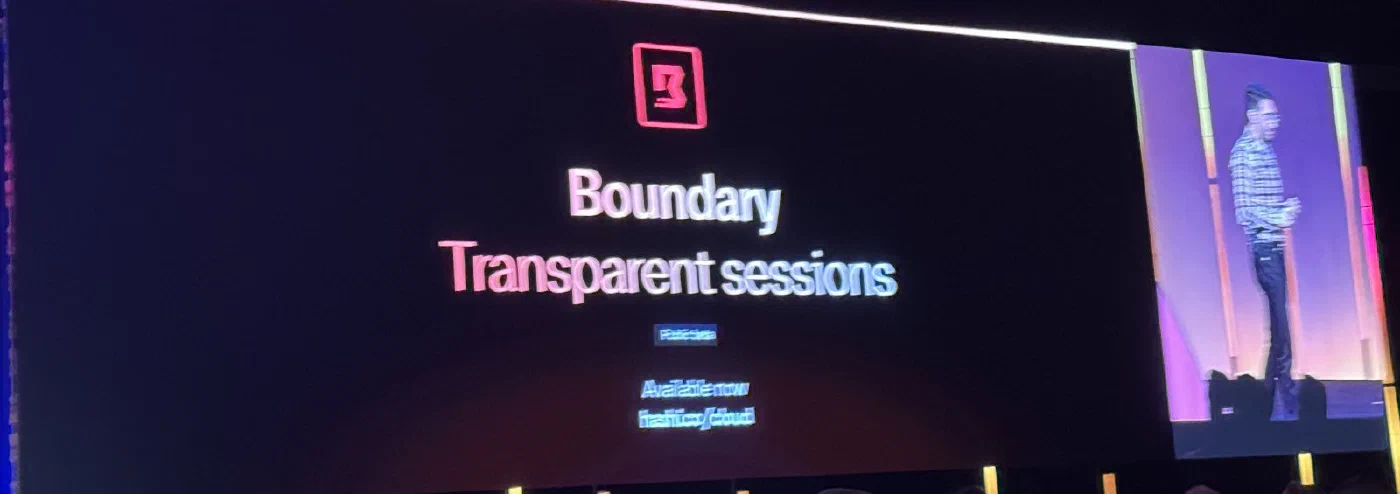 Boundary Transparent Sessions