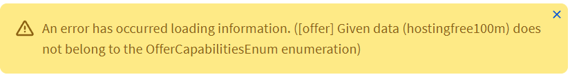 OVH Hosting Error
